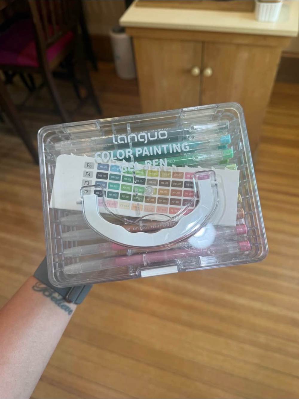 Languo Color Painting Gel Pen Set New